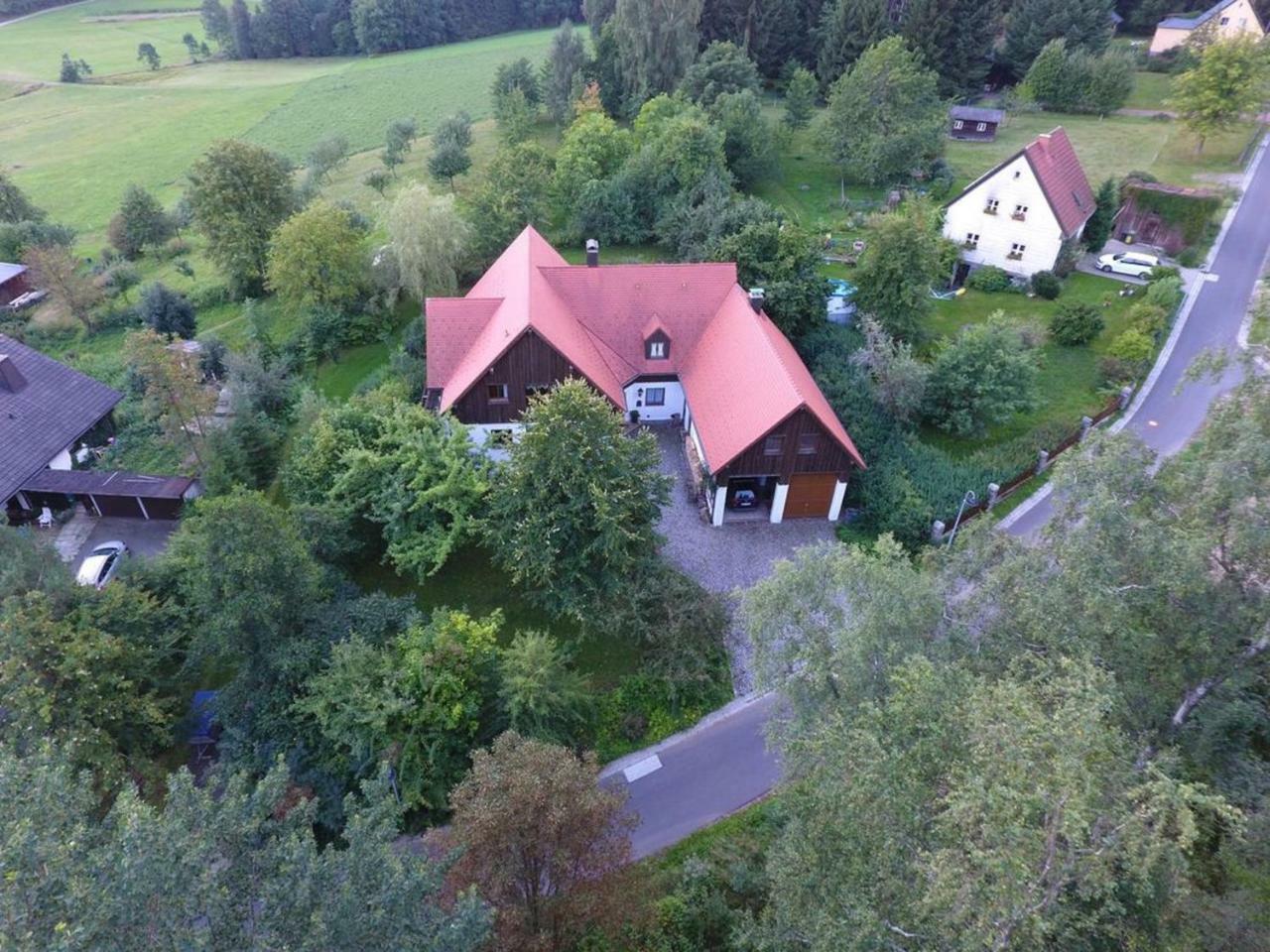 Ferienwohnung Idyll im Grünen Bad Alexandersbad Exterior foto