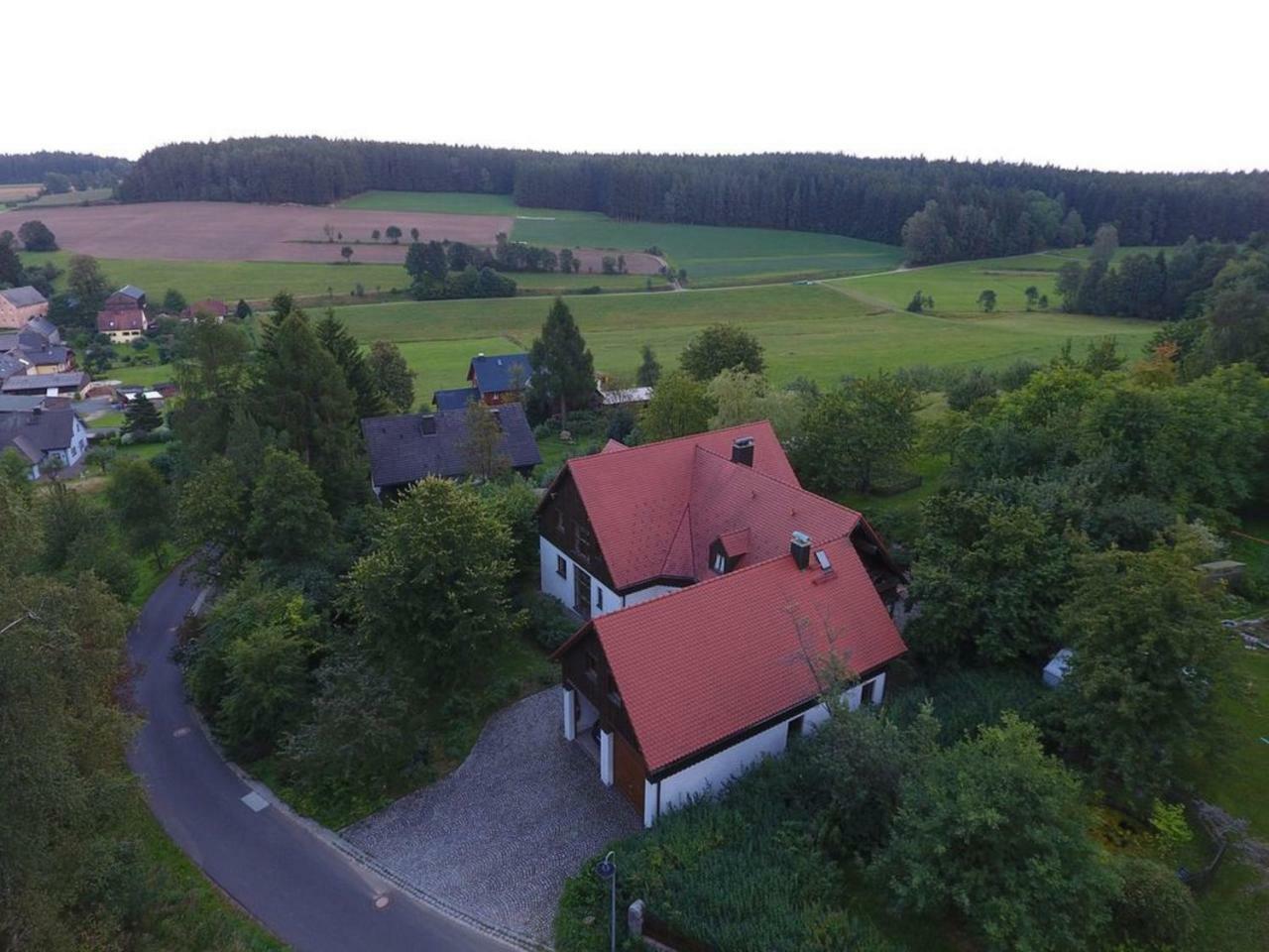 Ferienwohnung Idyll im Grünen Bad Alexandersbad Exterior foto