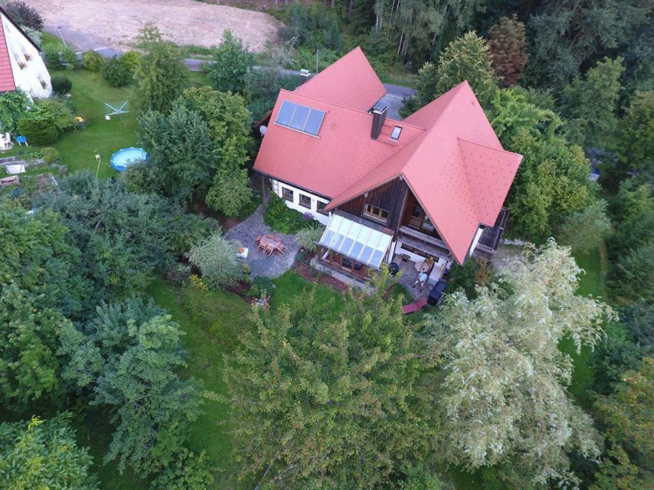 Ferienwohnung Idyll im Grünen Bad Alexandersbad Exterior foto