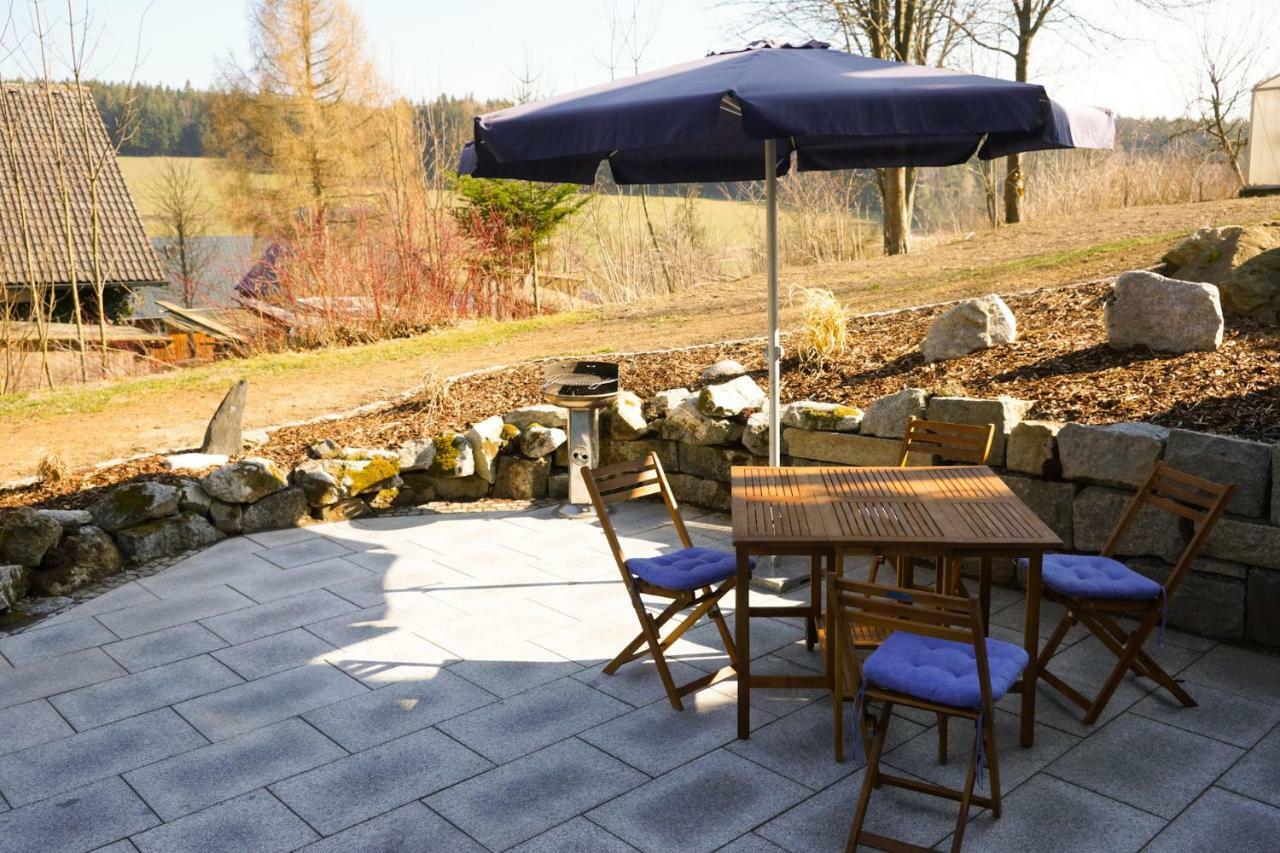 Ferienwohnung Idyll im Grünen Bad Alexandersbad Exterior foto